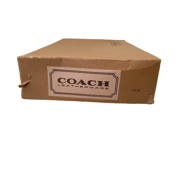 Vintage 90s Coach Bag Storage Box 11" X 8", BOX ONLY Leatherware Cardboard Gift - Picture 1 of 8
